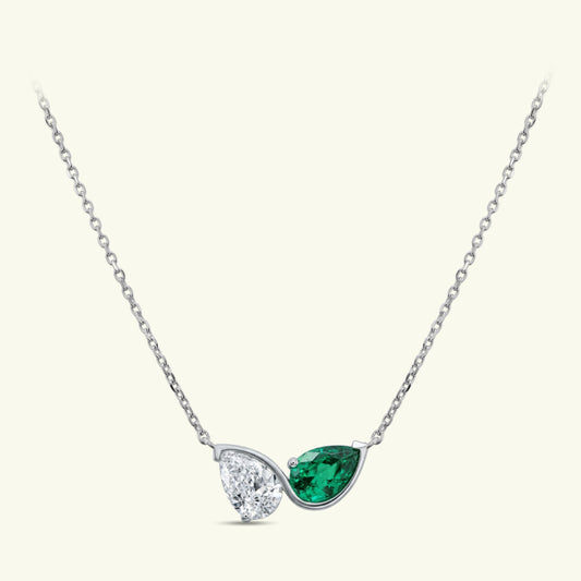 Entwined Diamond Necklace