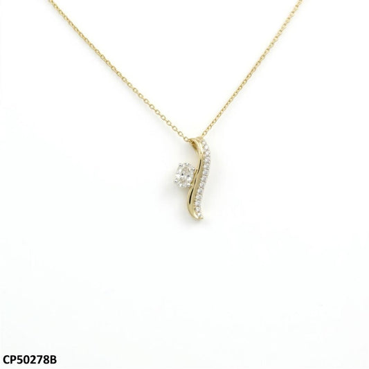 Quill Diamond Pendant