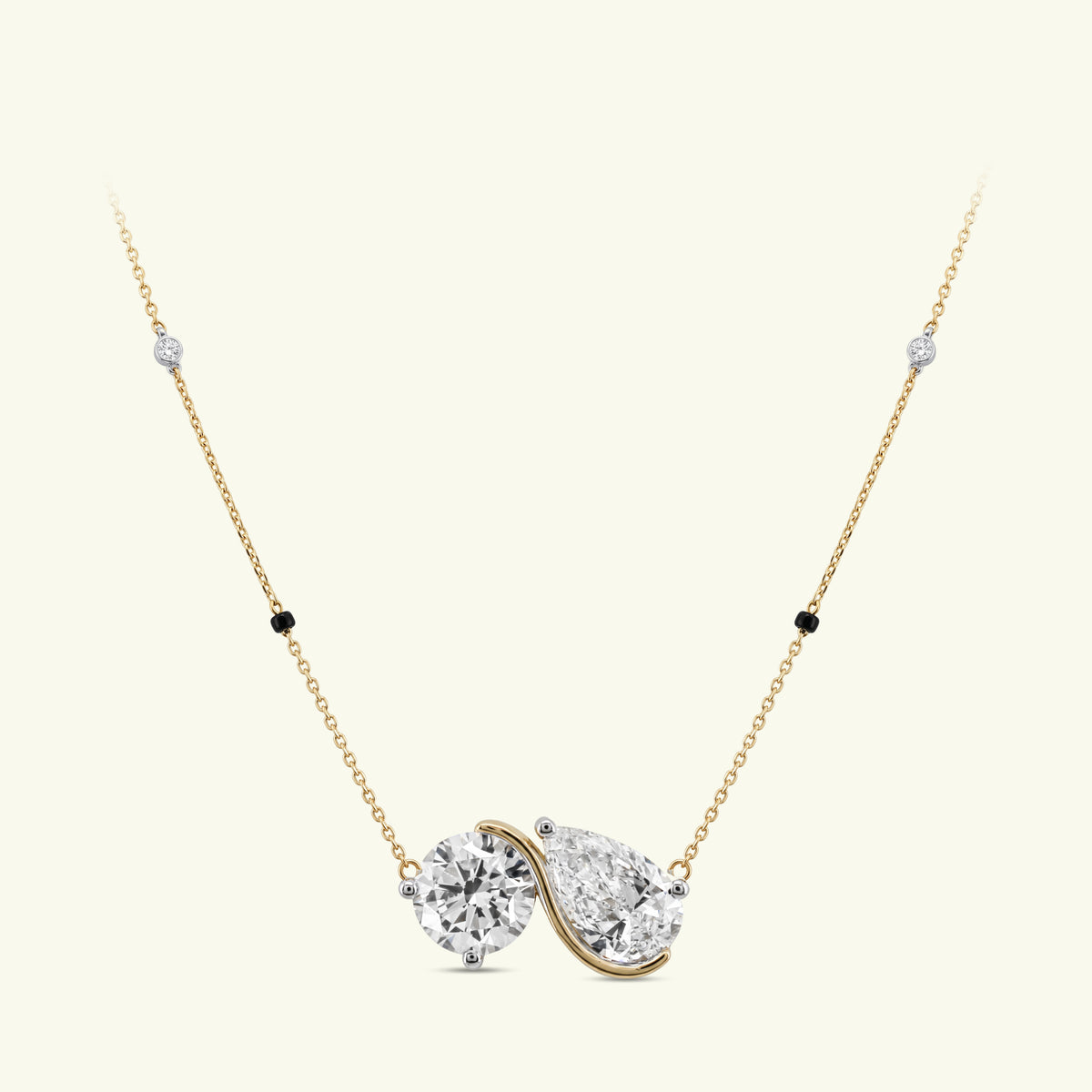 Tandem Diamond Necklace