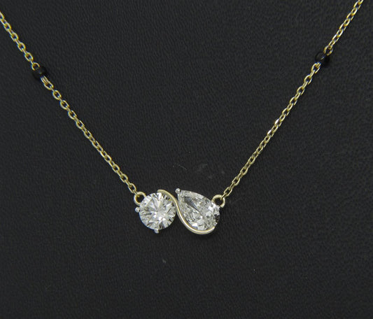Tandem Diamond Necklace