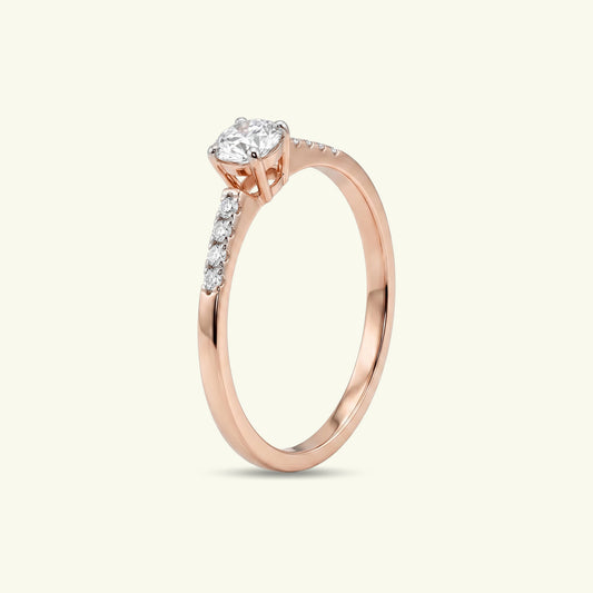 Nysha Thread Diamond Dailywear Ring