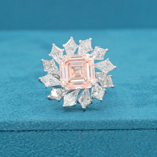 Orelia Rose Diamond Cocktail Ring