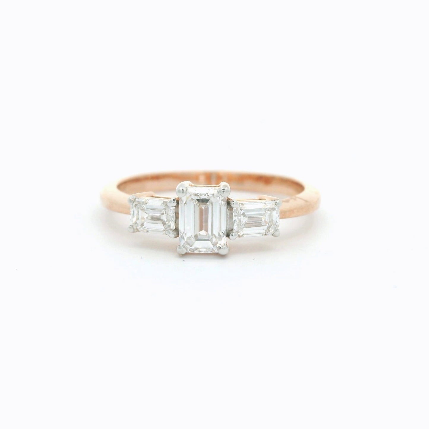Elyna Crest Diamond Engagement Ring