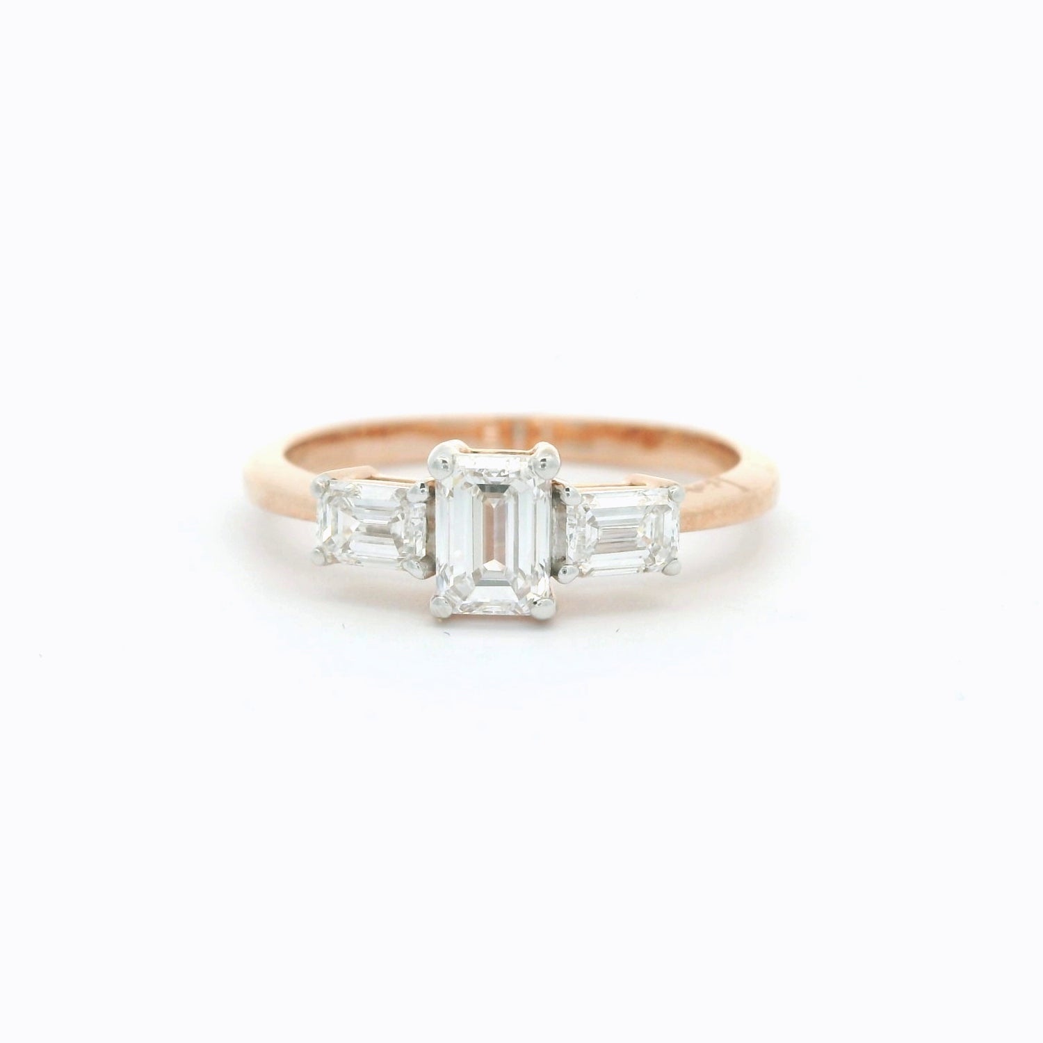 Elyna Crest Diamond Engagement Ring