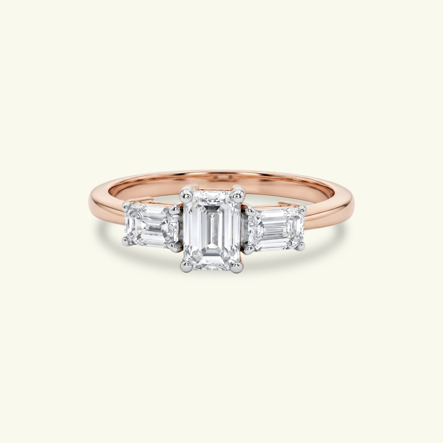 Elyna Crest Diamond Engagement Ring