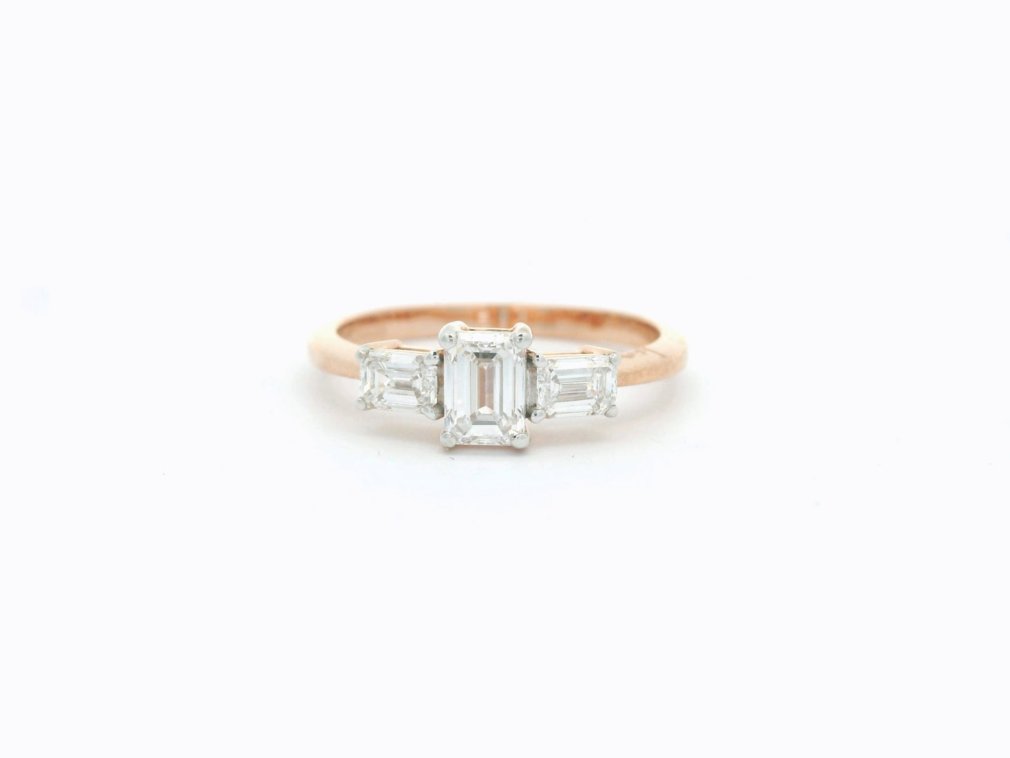 Elyna Crest Diamond Engagement Ring