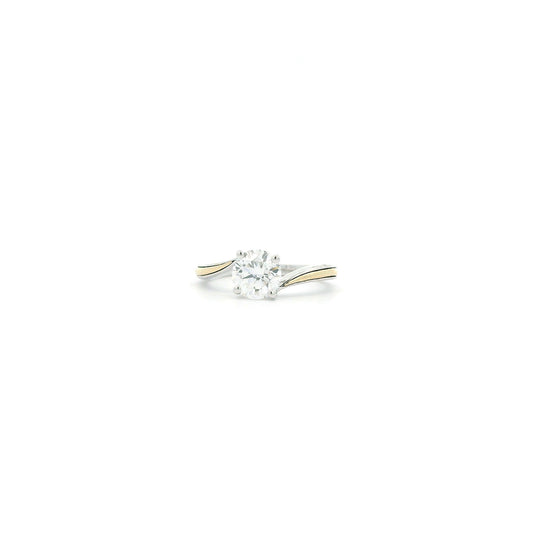 Evara Solitaire Diamond Ring