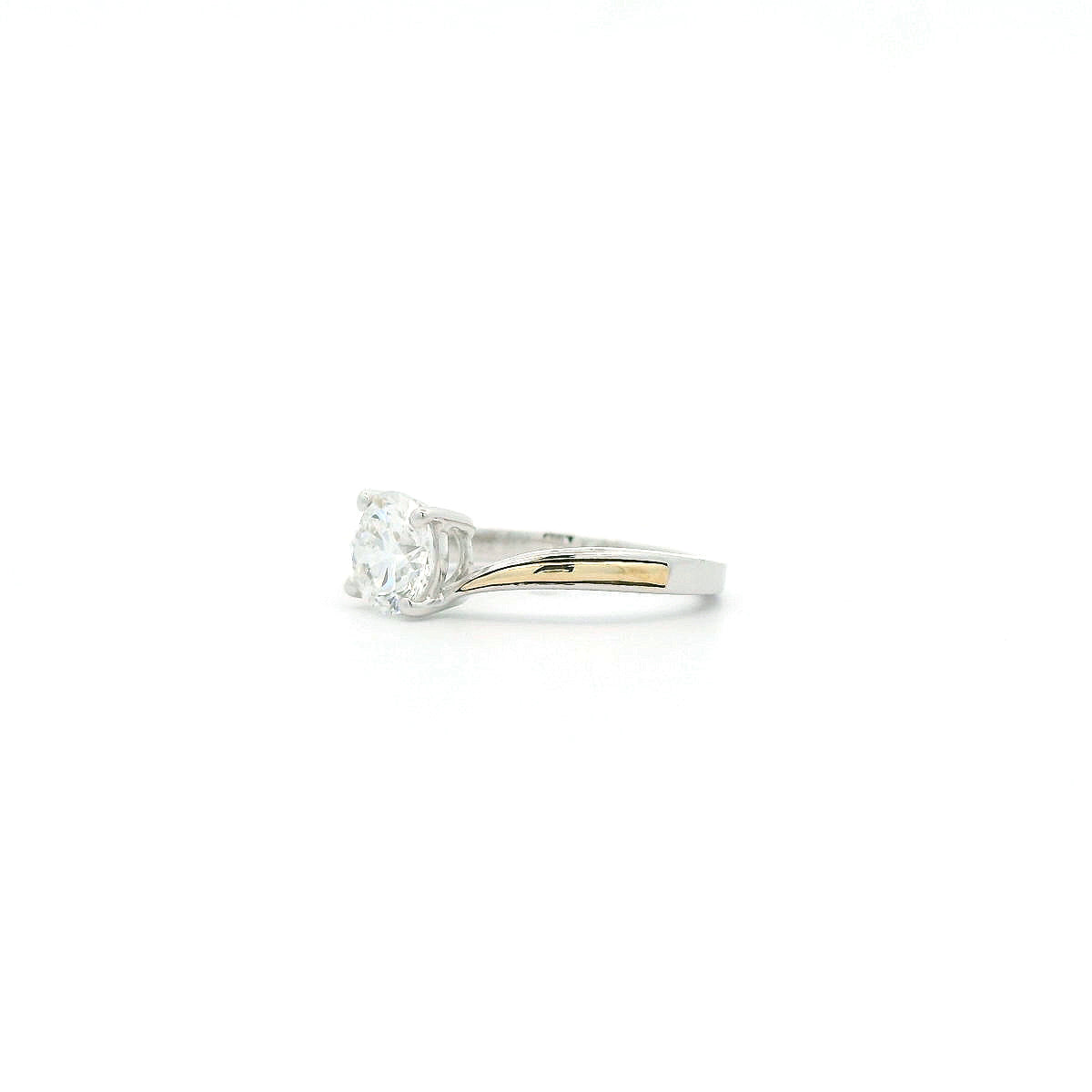 Evara Solitaire Diamond Ring