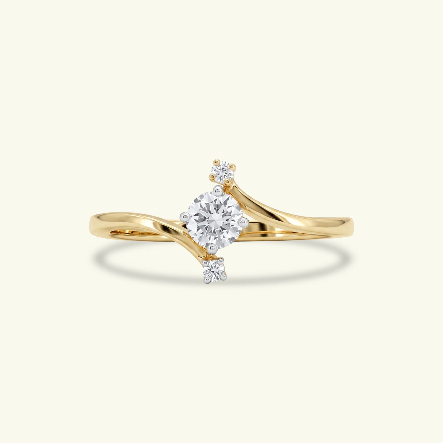 Ena Three Stone Diamond Ring