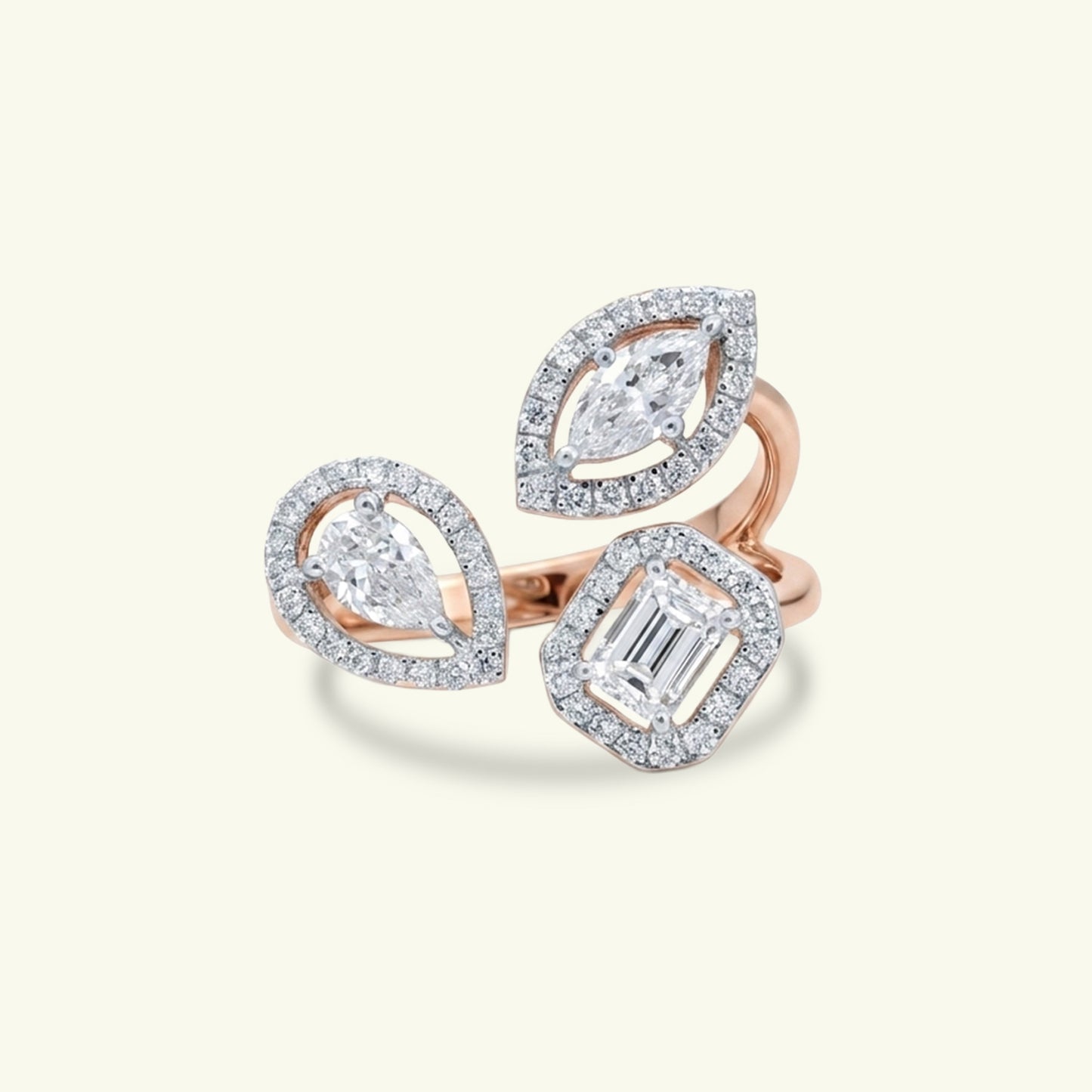 Halira Halo Diamond Ring
