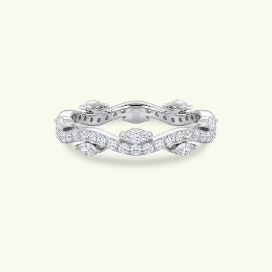 Selune Curve Diamond Ring