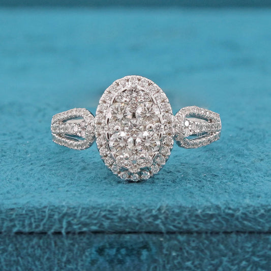 Yalena Halo Diamond Ring