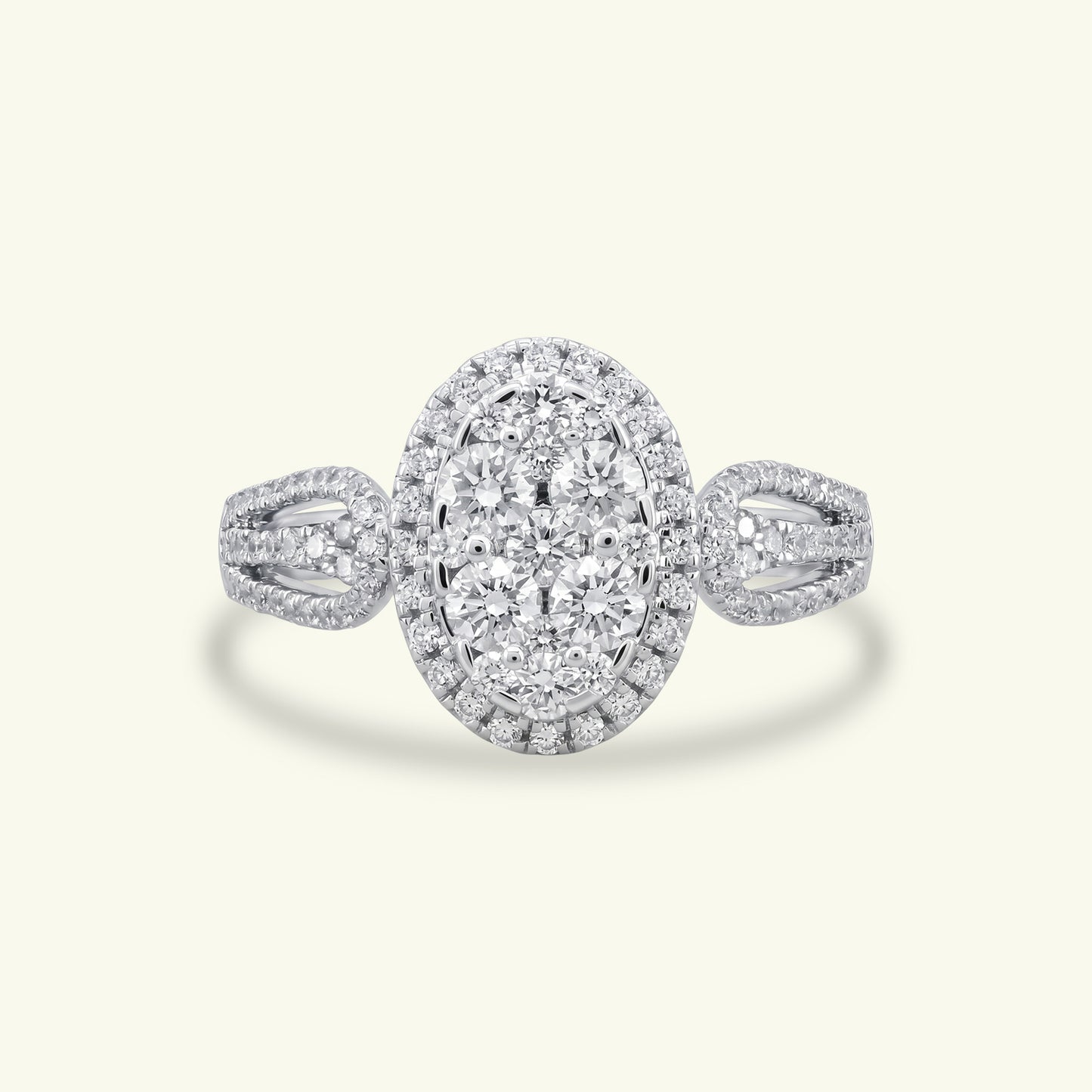 Yalena Halo Diamond Ring