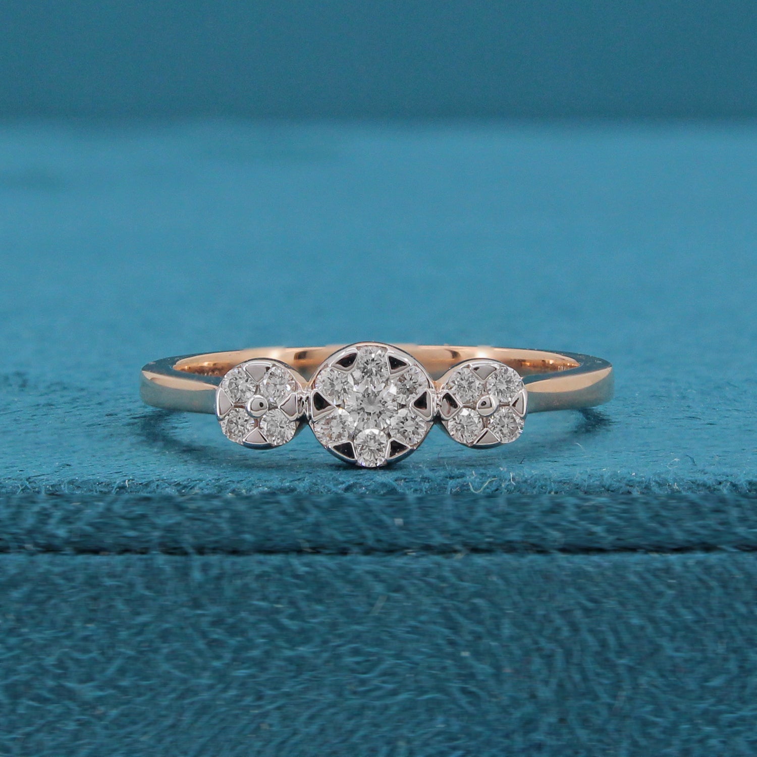 Solene Floral Diamond Ring