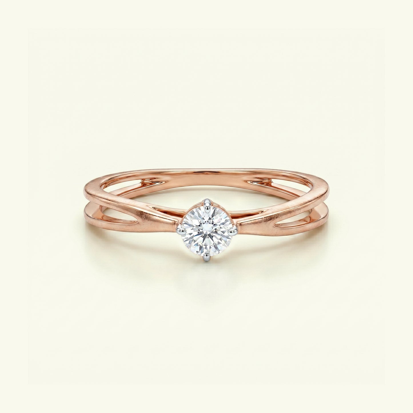 Eira Solitaire Diamond Ring