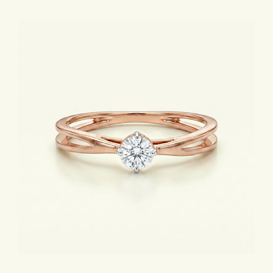 Eira Solitaire Diamond Ring