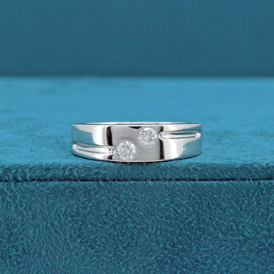 Solyn Two Stone Diamond Ring