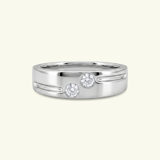 Solyn Two Stone Diamond Ring