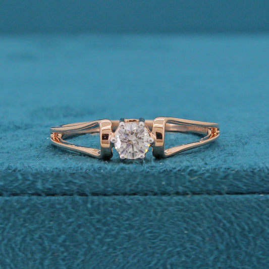 Meia Solitaire Diamond Ring