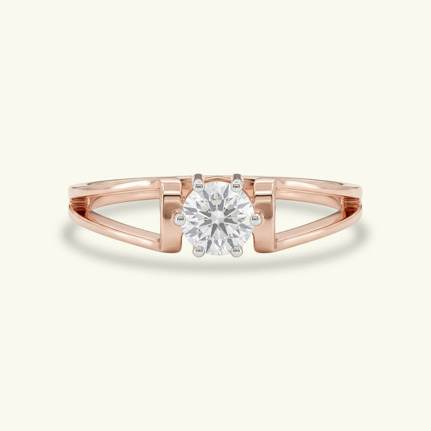 Meia Solitaire Diamond Ring