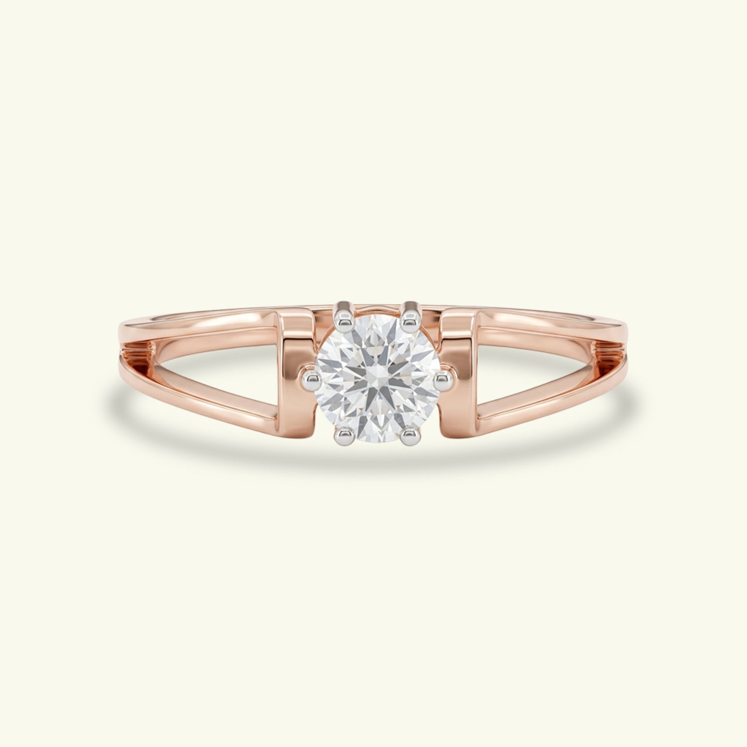 Meia Solitaire Diamond Ring
