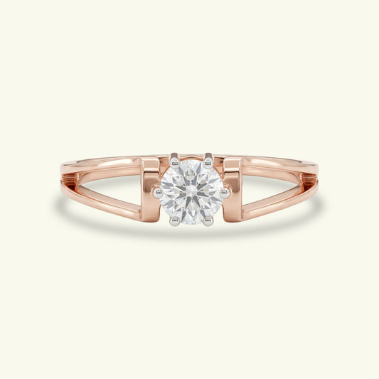 Meia Solitaire Diamond Ring
