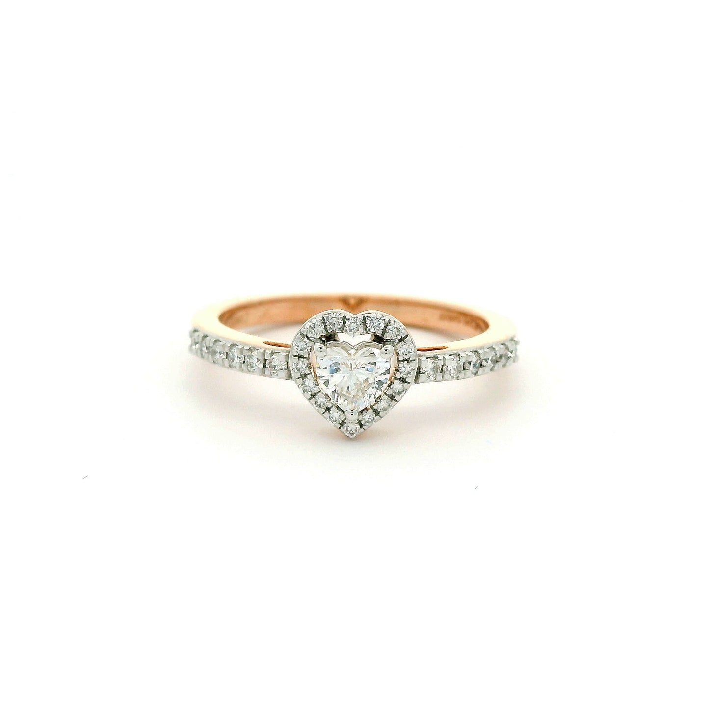 Zyra Halo Diamond Ring