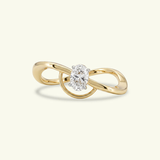 Alva Solitaire Diamond Ring