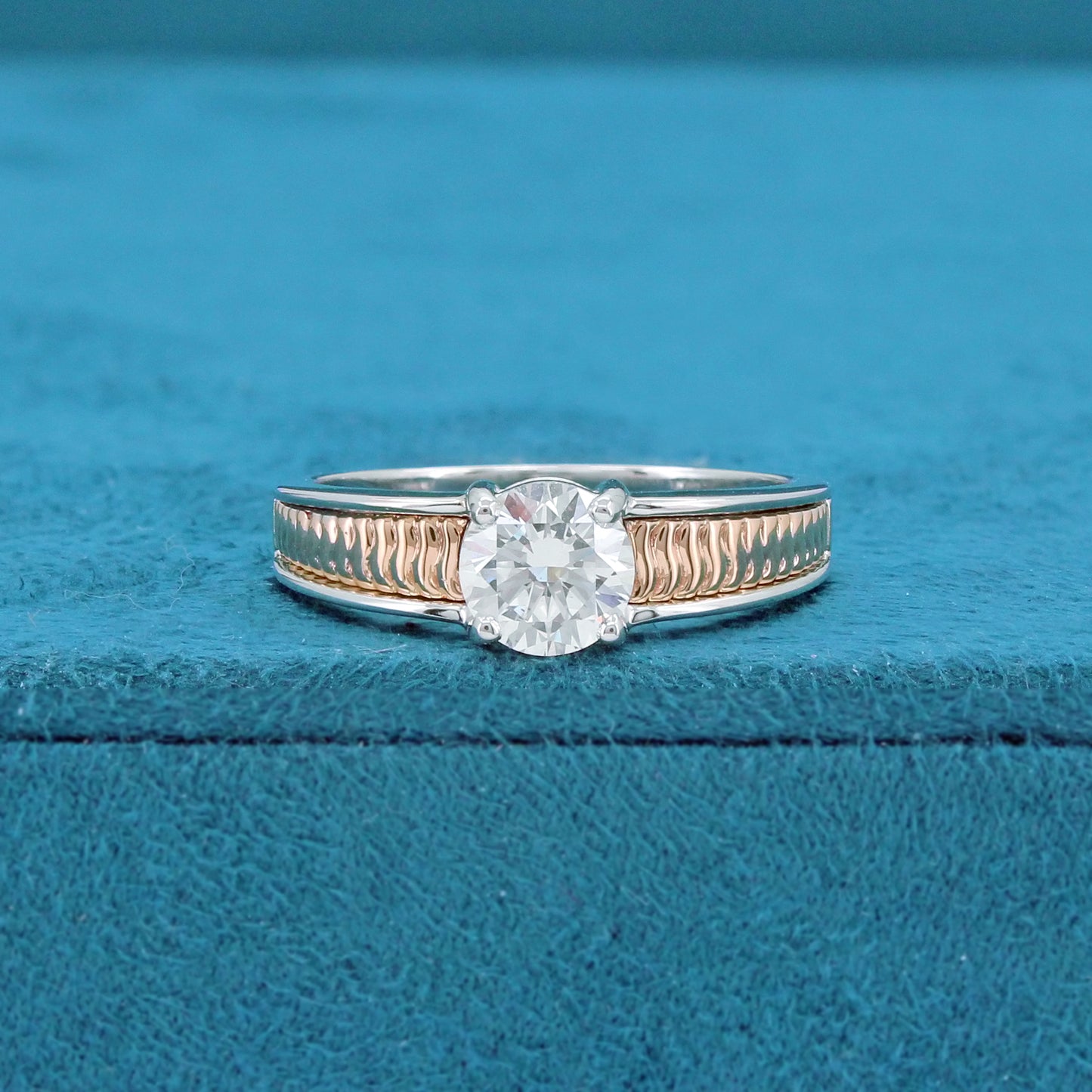 Veya Solitaire Diamond Ring