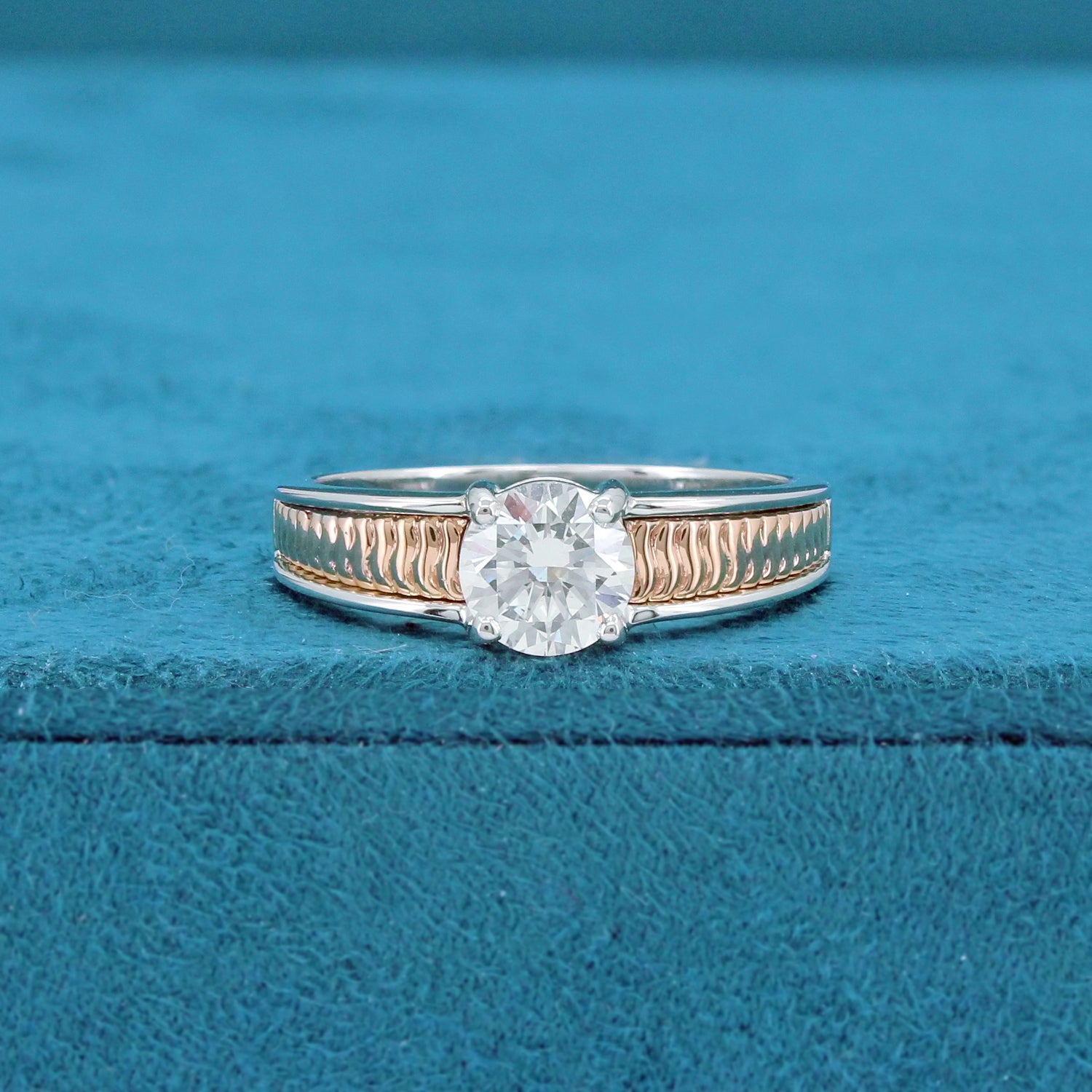 Veya Solitaire Diamond Ring