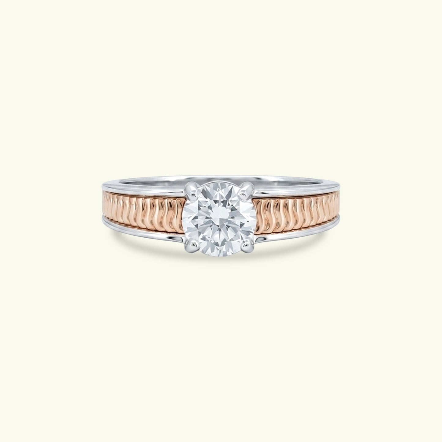 Veya Solitaire Diamond Ring