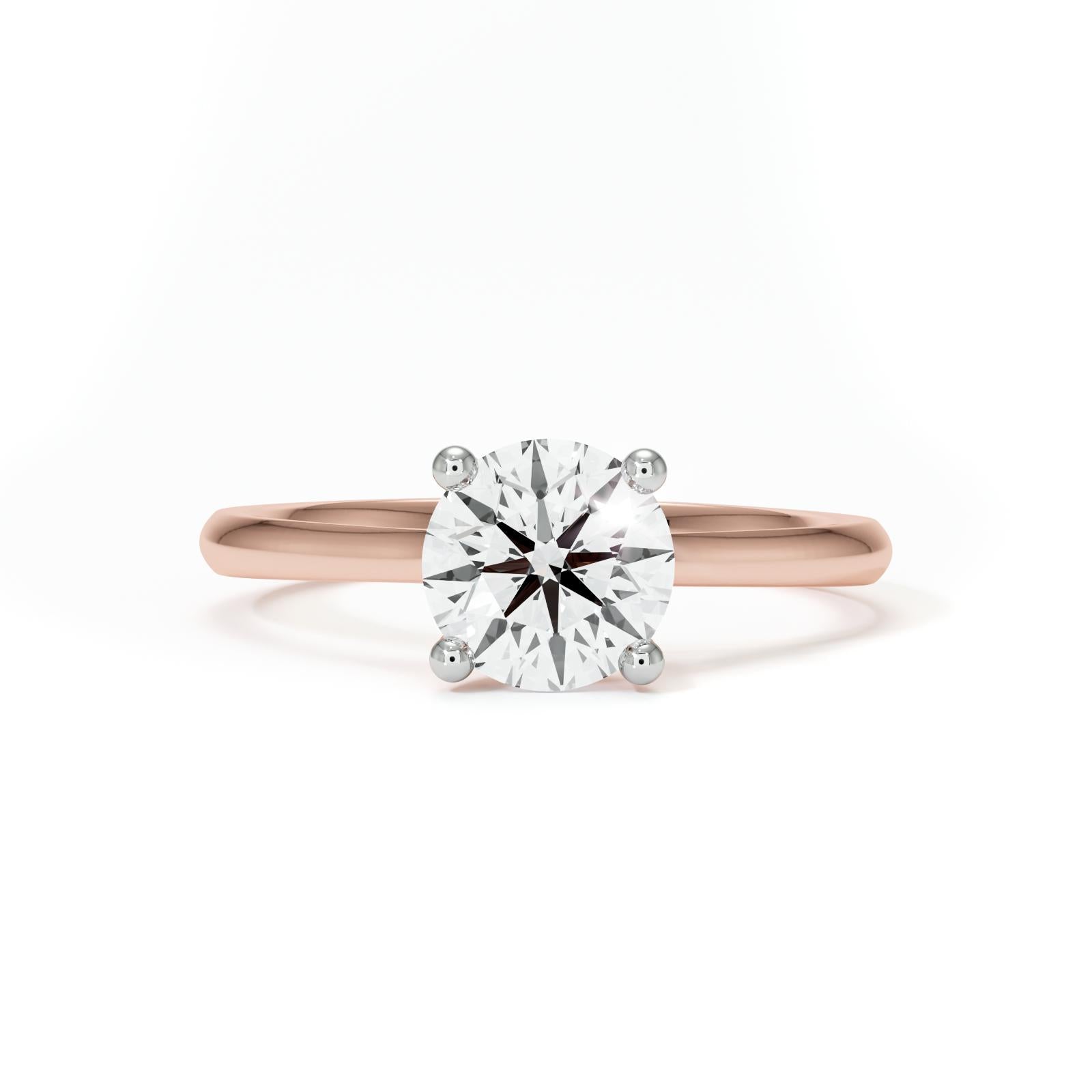 Raviel Solitaire Diamond Ring