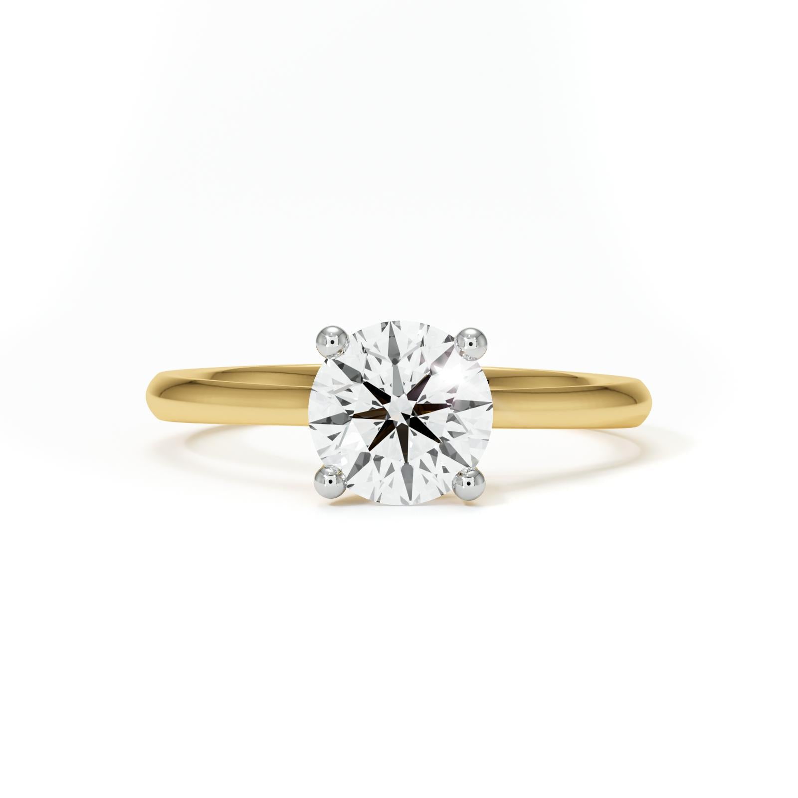 Raviel Solitaire Diamond Ring