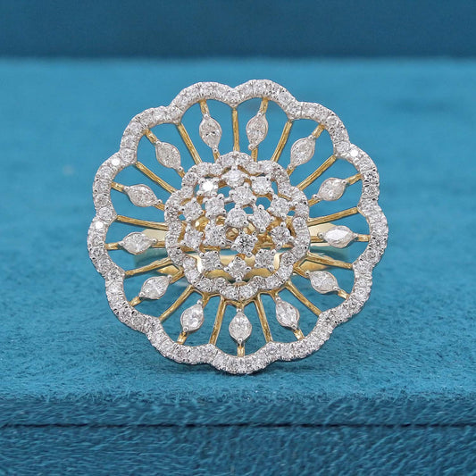 Florielle Floral Diamond Ring