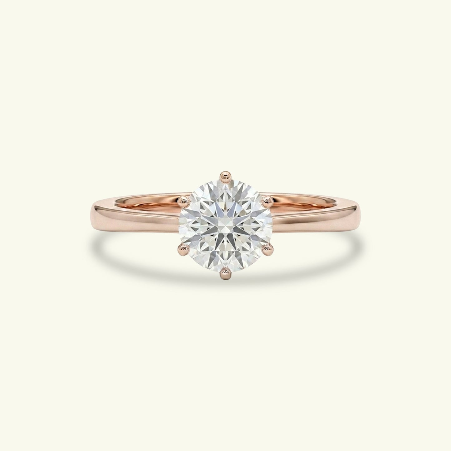 Kira Solitaire Diamond Ring