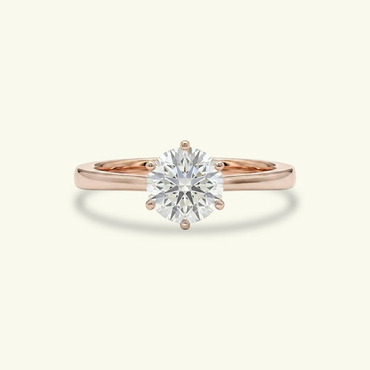 Kira Solitaire Diamond Ring