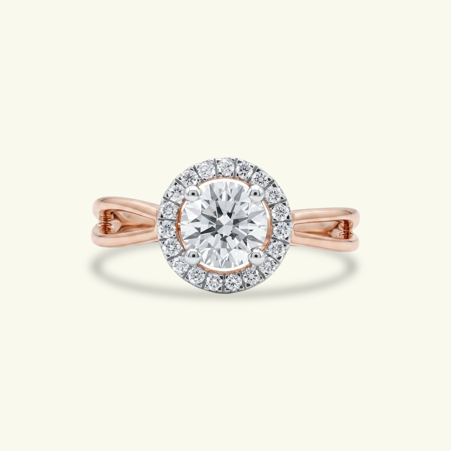 Sarine Band Diamond Ring