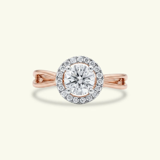Sarine Band Diamond Ring