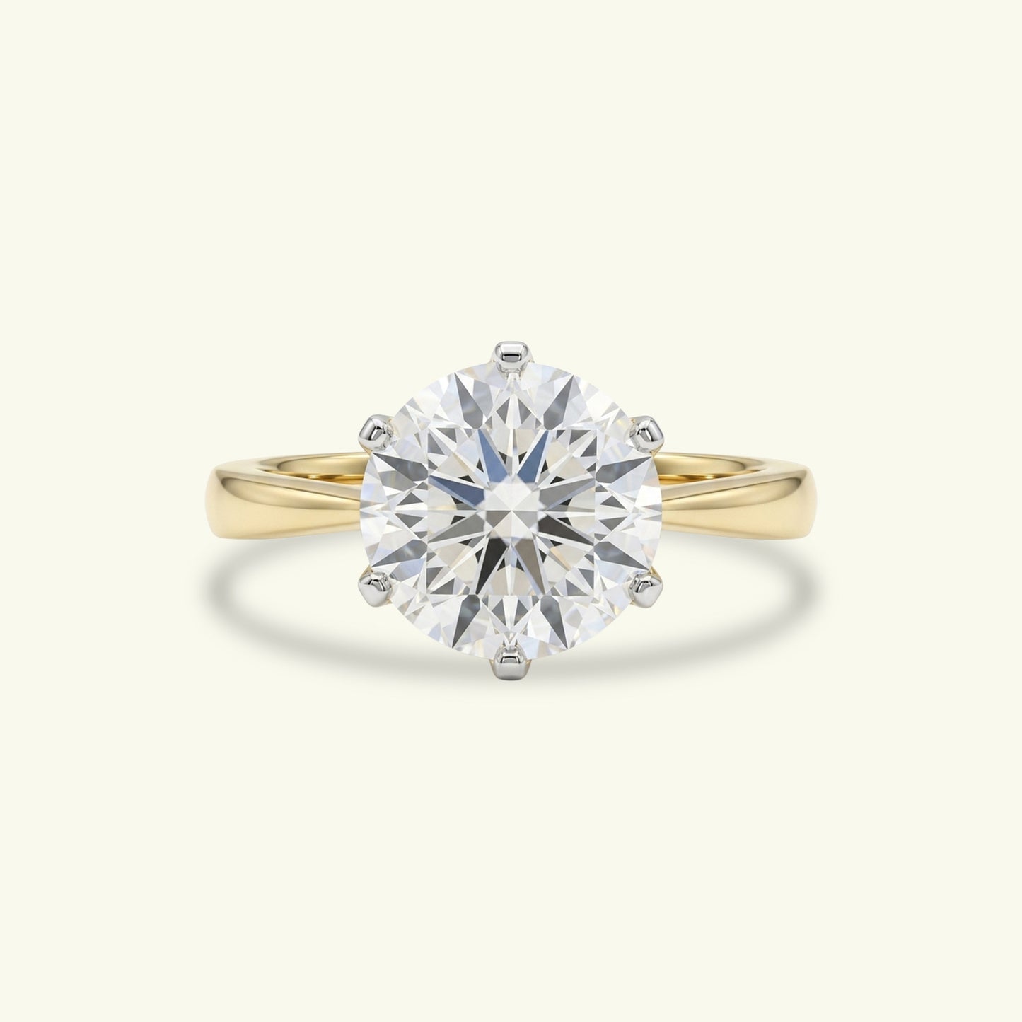 Lina Solitaire Diamond Ring