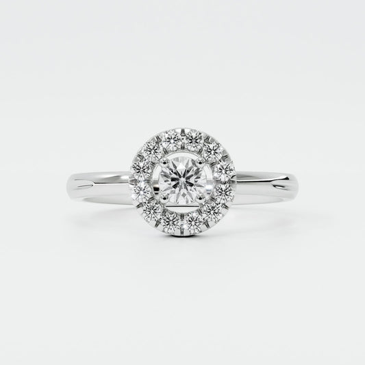 Vaelis Halo Diamond Ring