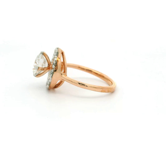 Vaelis Halo Diamond Ring
