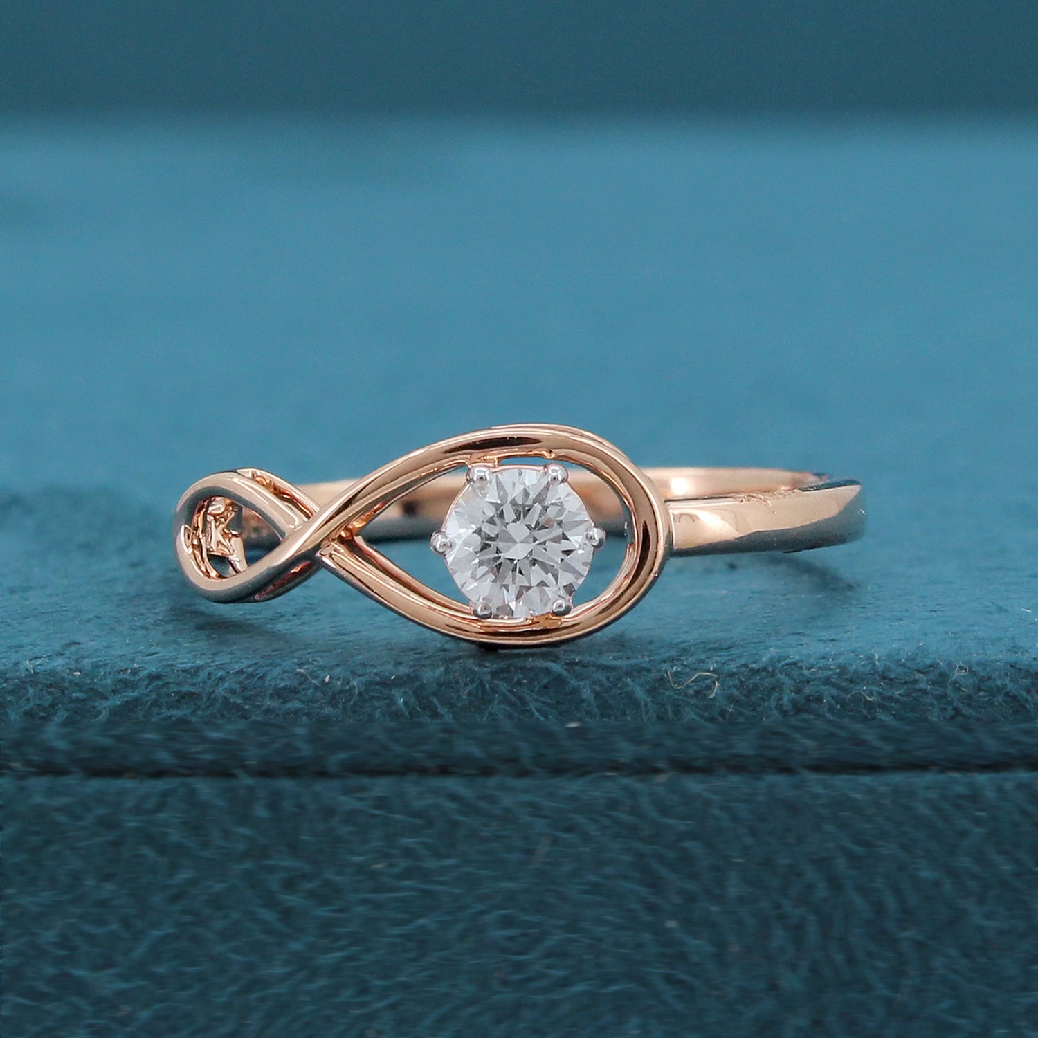Taya Solitaire Diamond Ring