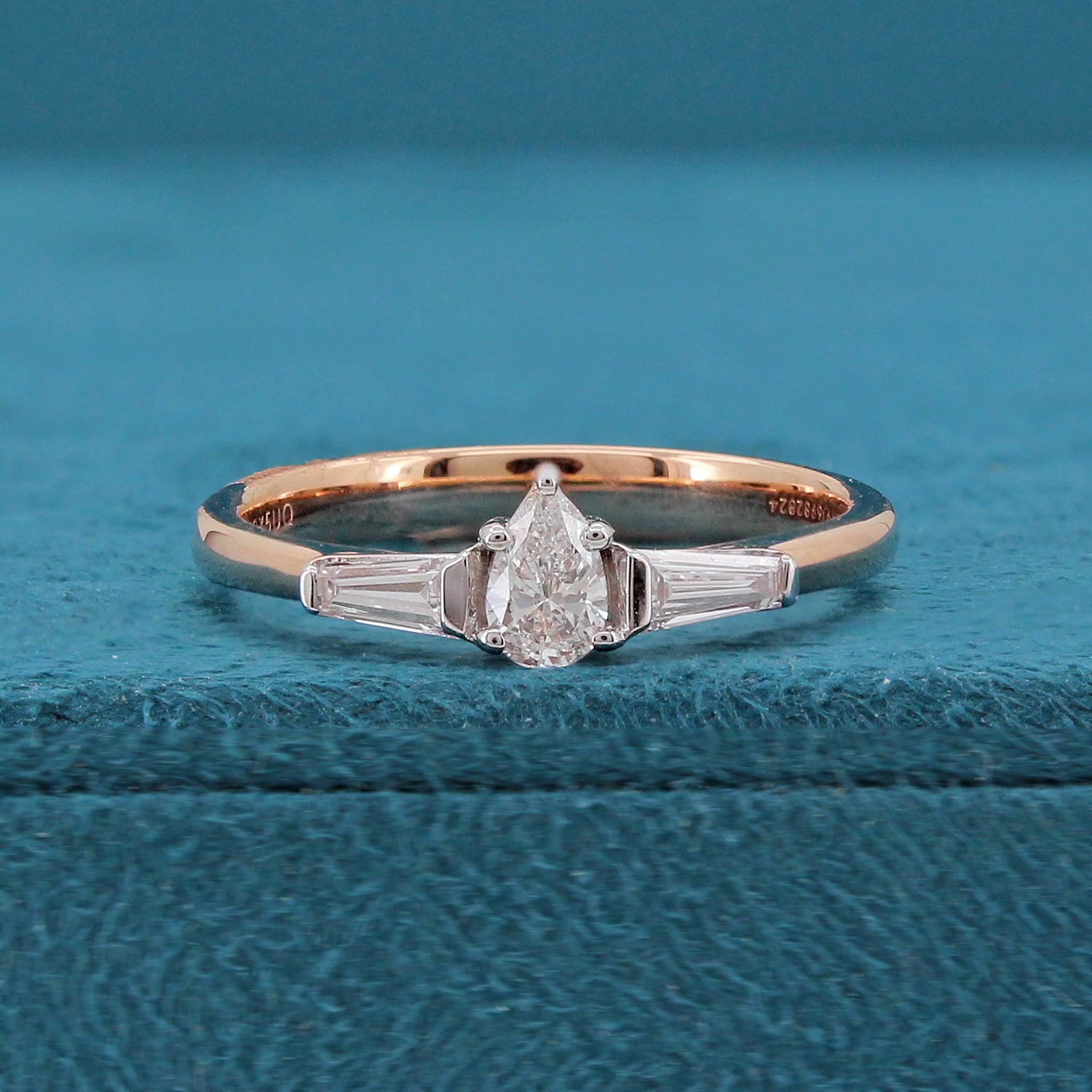 Revan Three Stone Diamond Ring