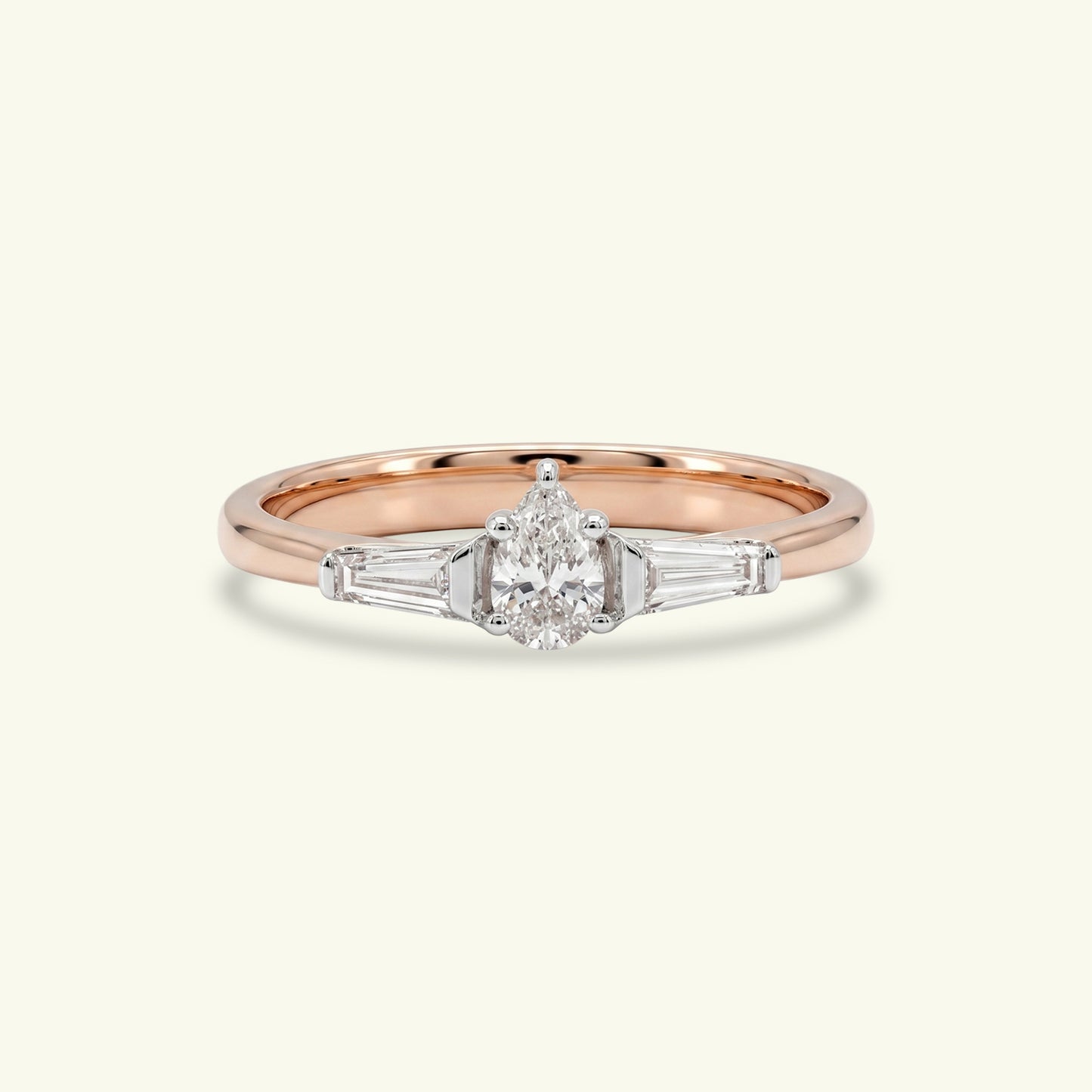 Revan Three Stone Diamond Ring