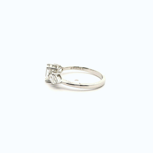 Liora Three Stone Diamond Ring