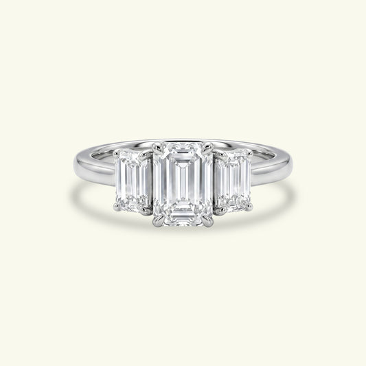 Sylenna Three Stone Diamond Ring