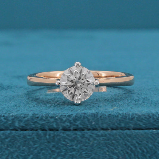 Evara Solitaire Diamond Ring