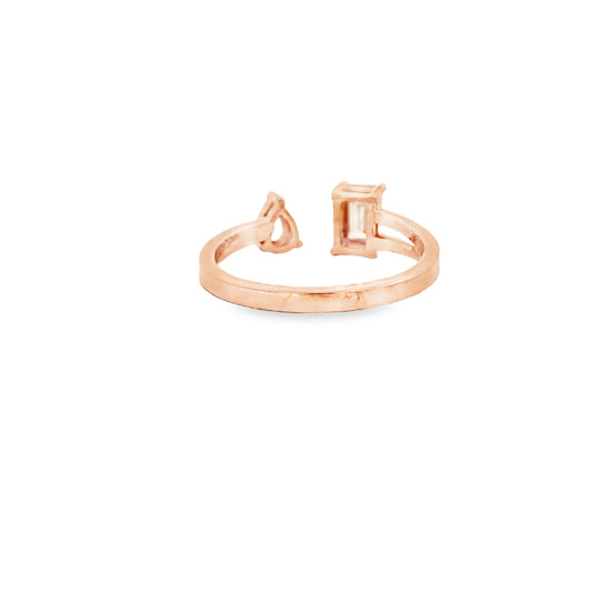 Virel Two Stone Diamond Ring