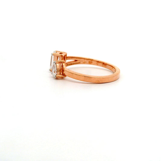 Virel Two Stone Diamond Ring