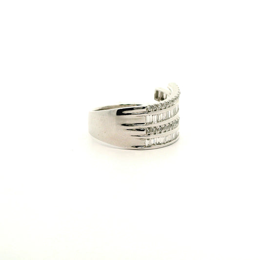 Elarin Scatter Diamond Eternity Ring